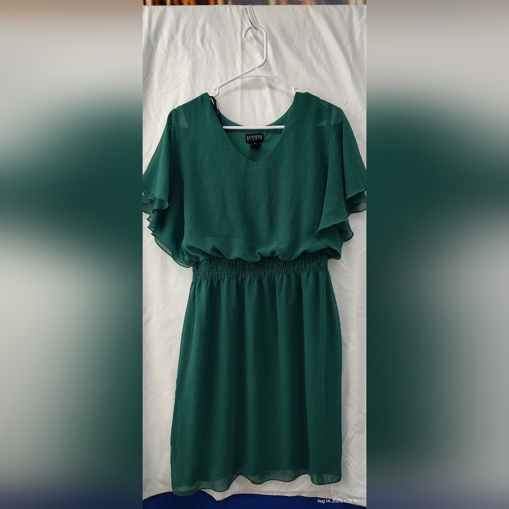 Enfocus Studio Emerald Green Maxi Dress